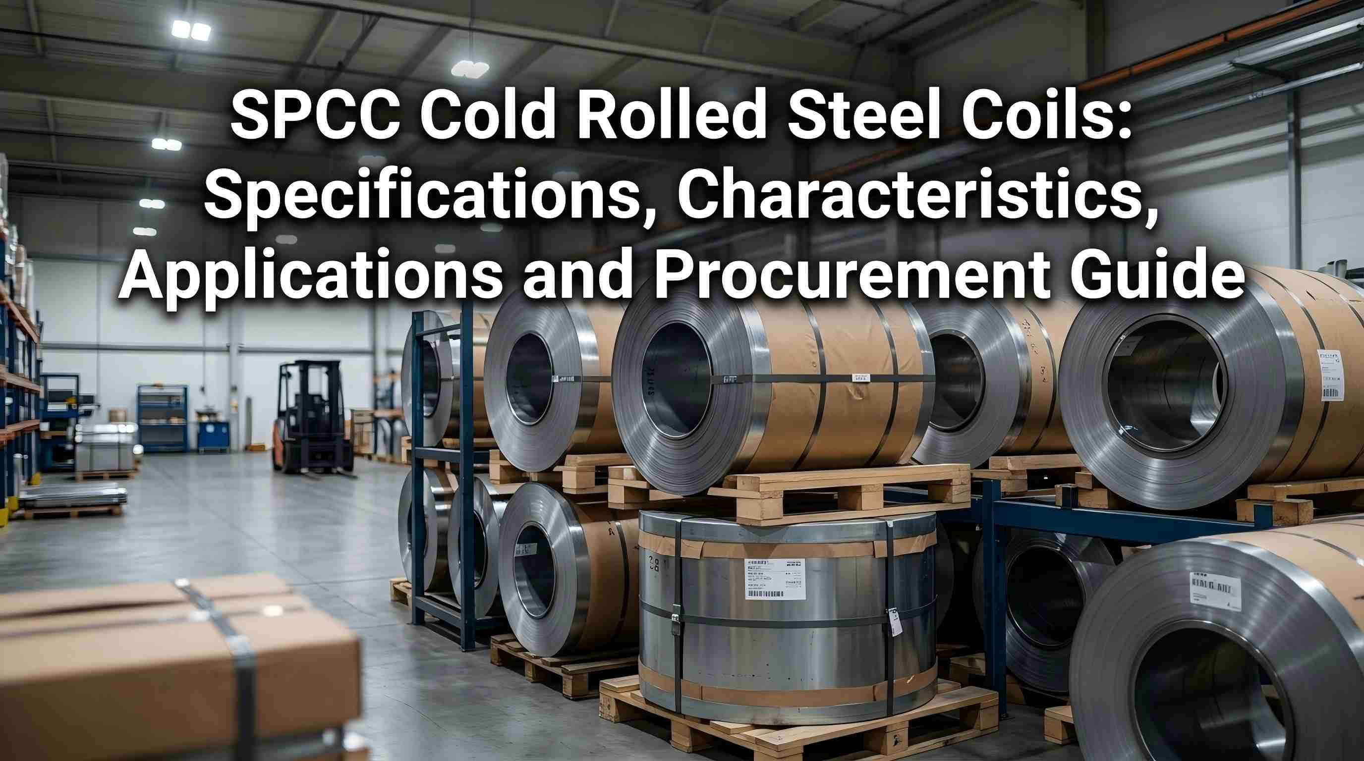 SPCC Cold Rolled Steel Coils: ຂໍ້ມູນຈໍາເພາະ, ລັກສະນະ, ຄໍາຮ້ອງສະຫມັກແລະຄູ່ມືການຈັດຊື້